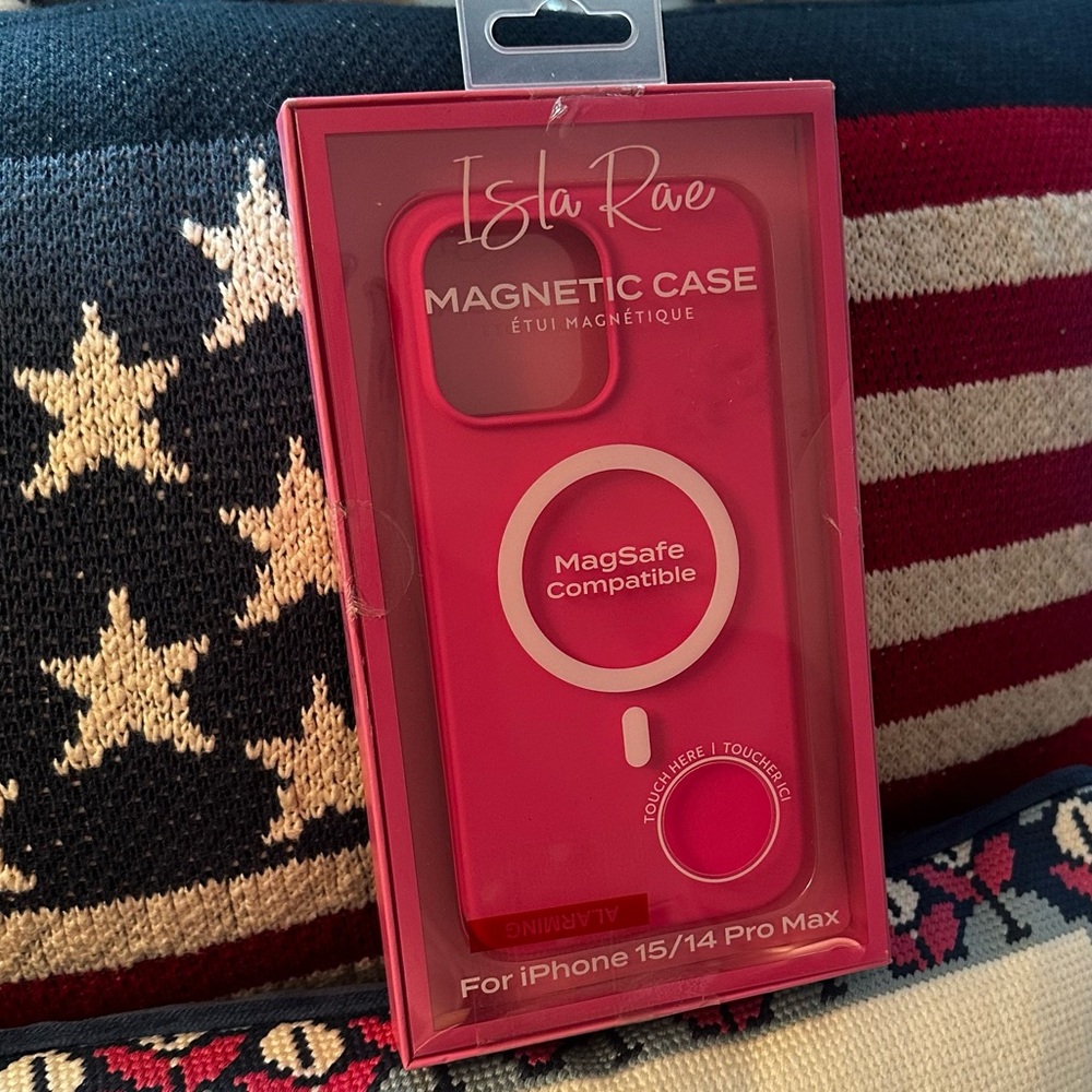 ISLA RAE HOT PINK IPHONE 15 CASE